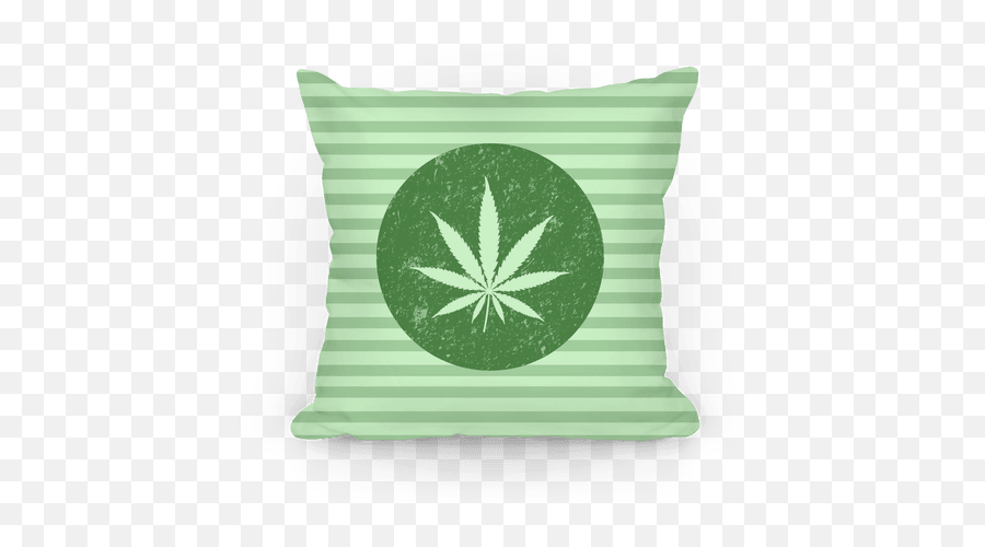 Weed Leaf Pillow Pillows Lookhuman Png Transparent
