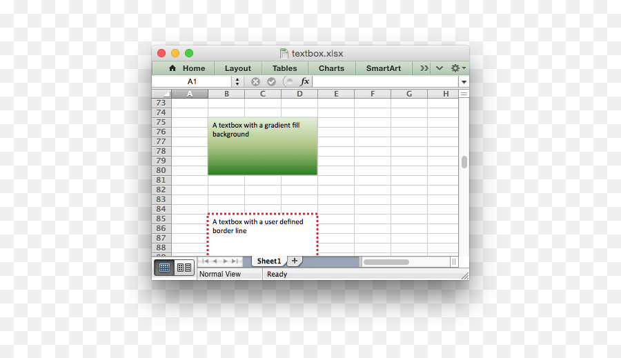 Insert Textboxes Into A Worksheet - Diagonal Cell Data In Excel Png,Text Box Png