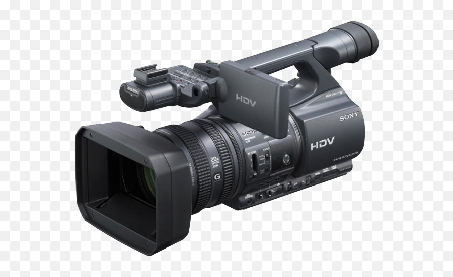 Transparent Background Video Camera - Sony Hdr Fx1000 Png,Camera Transparent Background