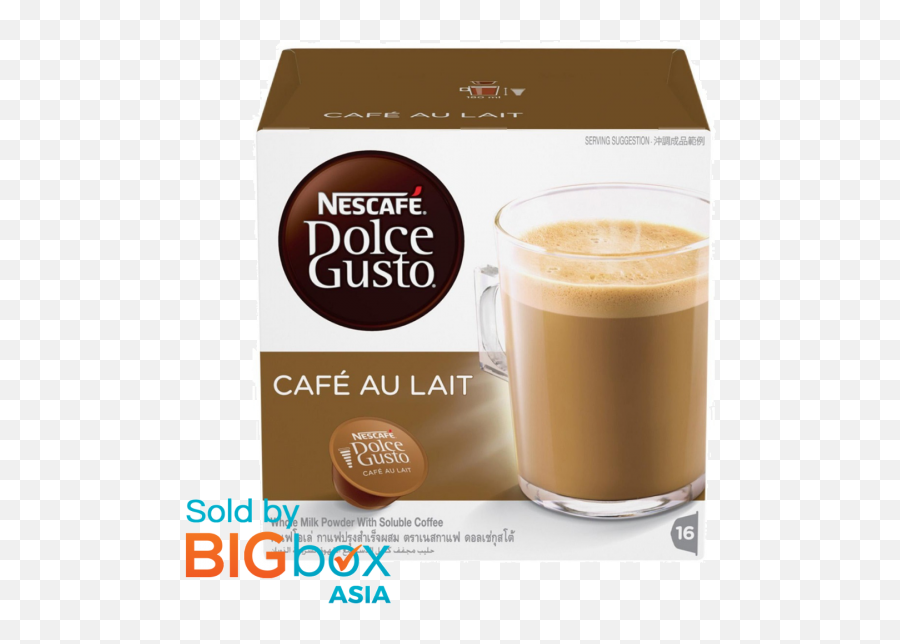 Nescafe Dolce Gusto Cafe Au Lait 16 X 10g - Nescafe Dolce Gusto Png,Dolce & Gabbana Logo