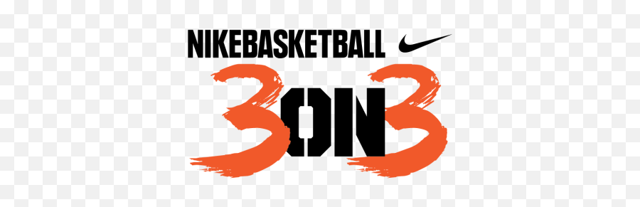 Nike 3on3 Logo - Graphic Design Png,Orange Nike Logo