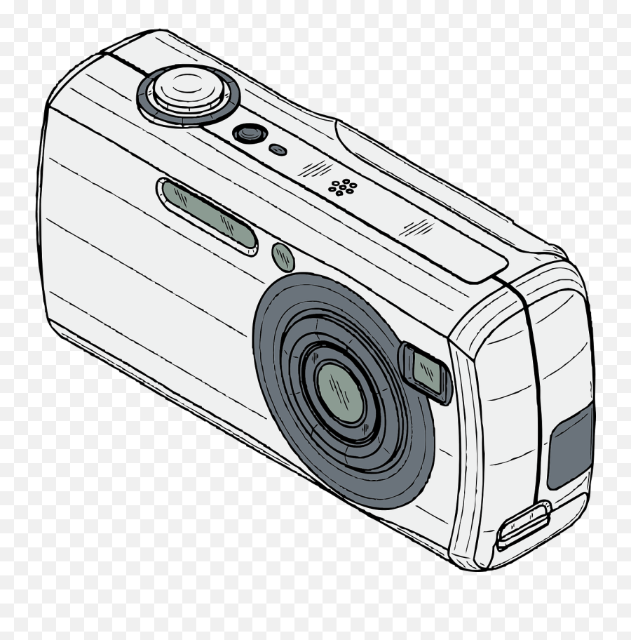 Camera Digital Photographer - Free Vector Graphic On Pixabay Digital Camera Png,Camera Drawing Png