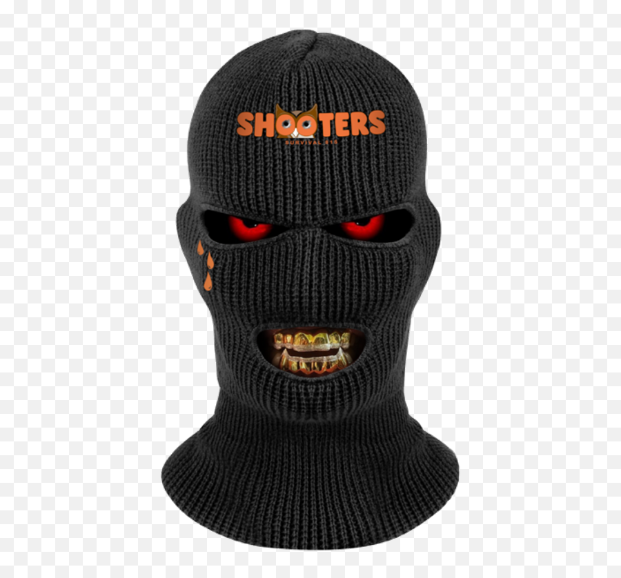 Download Shooters Skimask Grillz - Ski Mask And Grillz Png,Grillz Png