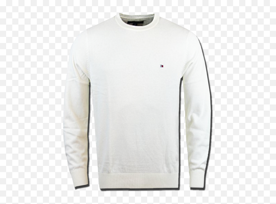 Tommy Hilfiger Classic Crewneck White - Tommy Hilfiger White Jumper Mens Png,Tommy Hilfiger Logo Png