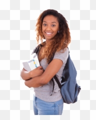 Black American Student Png - Black American Students Png,Student Png