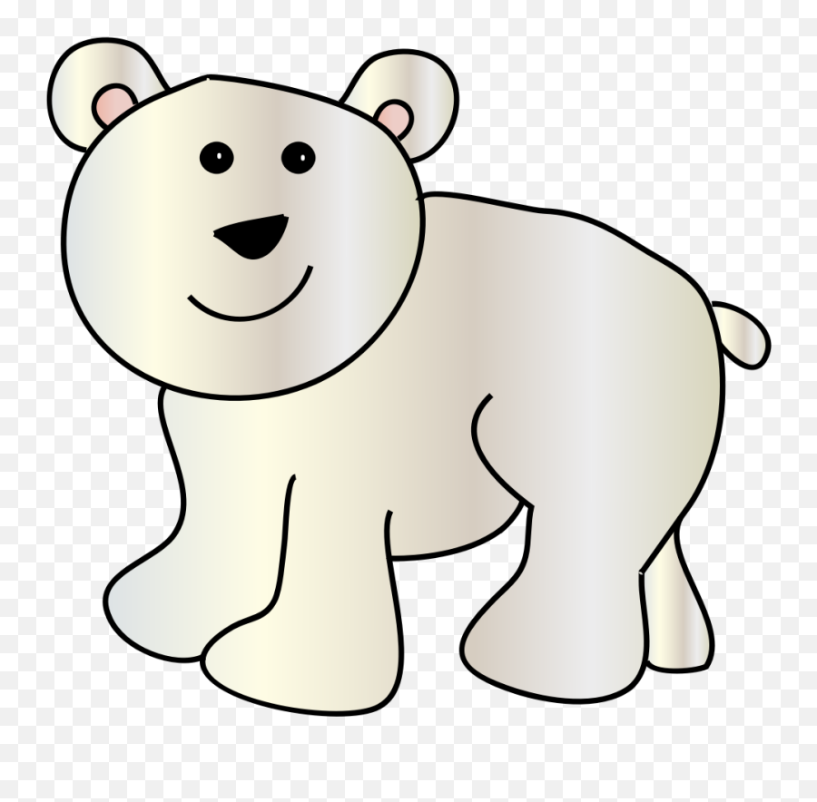Free Polar Bear Clip Art Download - Polar Bears Clip Art Png,Polar Bear Transparent Background