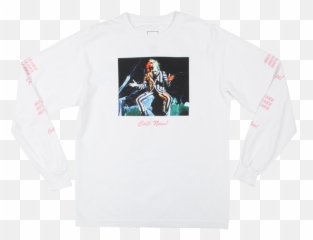 Beetlejuice Say It Three Times White Long Sleeve Teeu2013 Dumbgood Png