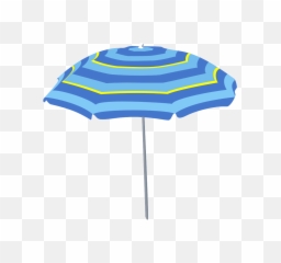 Download Large Umbrella Beach Sun Summer Sheltering - Beach Beach Umbrella Clip Art Png,Umbrella Transparent Background