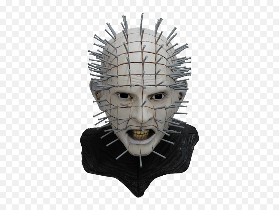 Pinhead Hellraiser Mask Michael Myers Cenobite - Halloween Pinhead Mask Png,Michael Myers Png