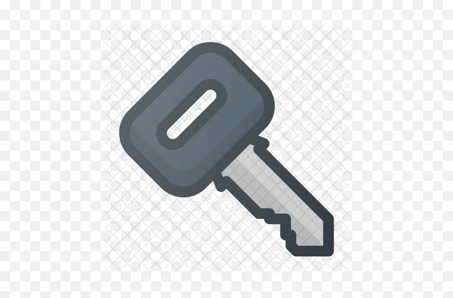 Car Key Icon Of Colored Outline Style - Vietgangz Brotherhood Coffee Png,Car Key Png