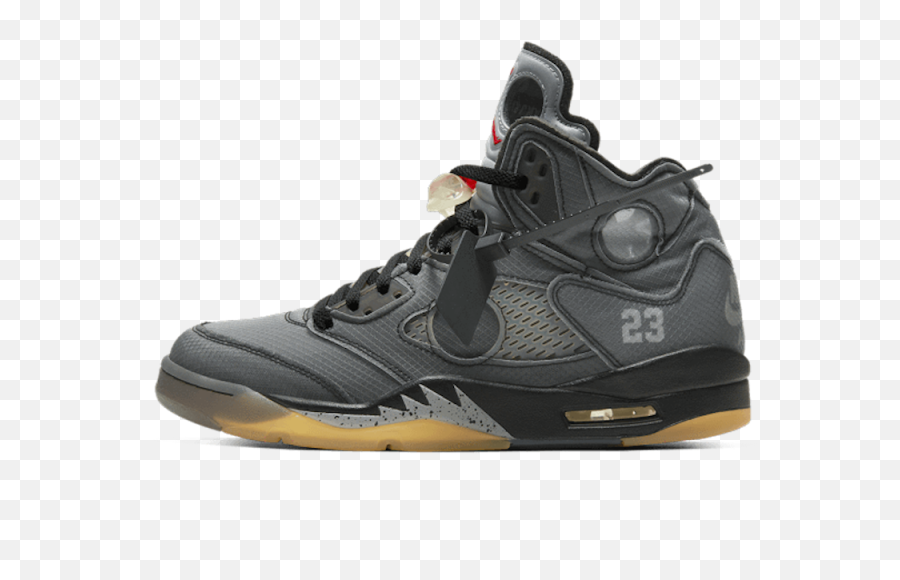 Air Jordan 5 Retro Off - Air Jordan 5 Off White Png,Air Jordan Png