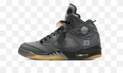Air Jordan 5 Retro Off - Air Jordan 5 Off White Png,Air Jordan Png