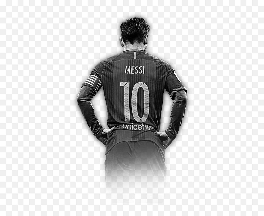 Barcelona - Lionel Messi Back Png,Messi Png