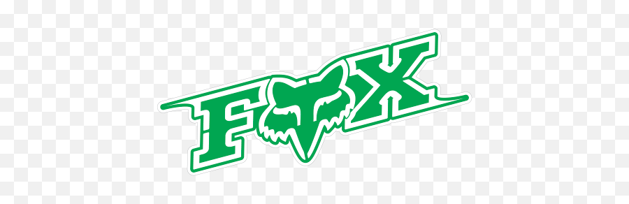 Printed Vinyl Fox Logo Stickers Factory - Fox Racing Logo Text Png,Fox Logo