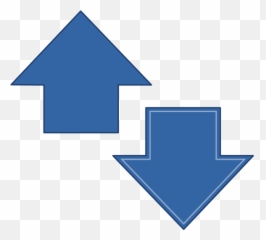 Up Clipart Arrow Transparent Free For Download - Arrow Down Clipart png