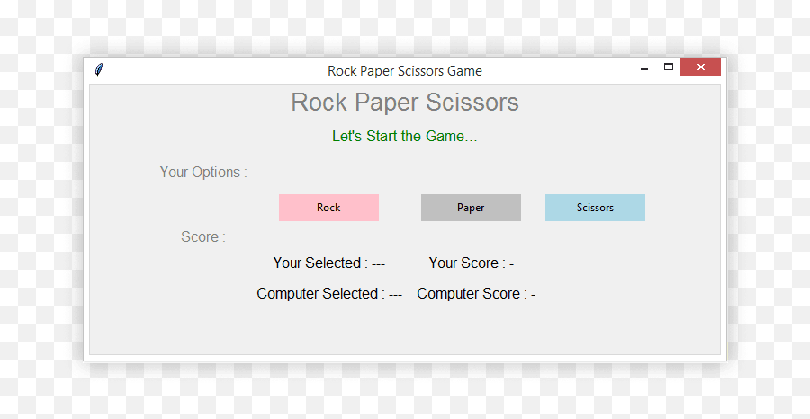 Build Rock Paper Scissors Game Using Python Tkinter - Time Rock Paper Scissors Python Tkinter Png,Rock Paper Scissors Png
