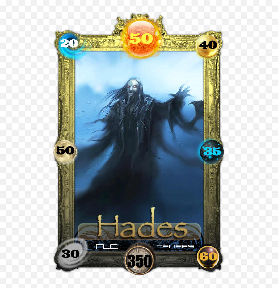 Nuc Cards - 350 Hades Gods Png,Hades Png