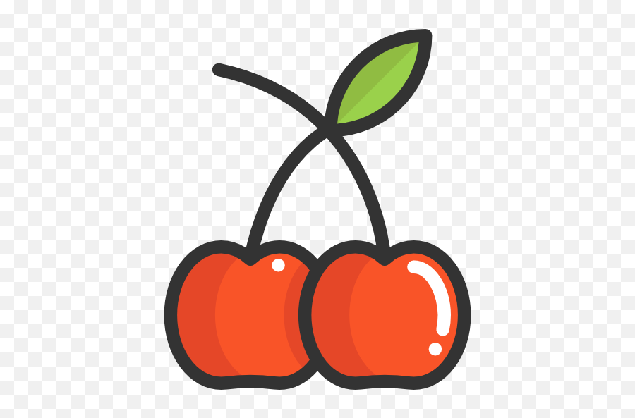 Food Cartoon Png Picture - Cherry Icon Png,Cartoon Food Png