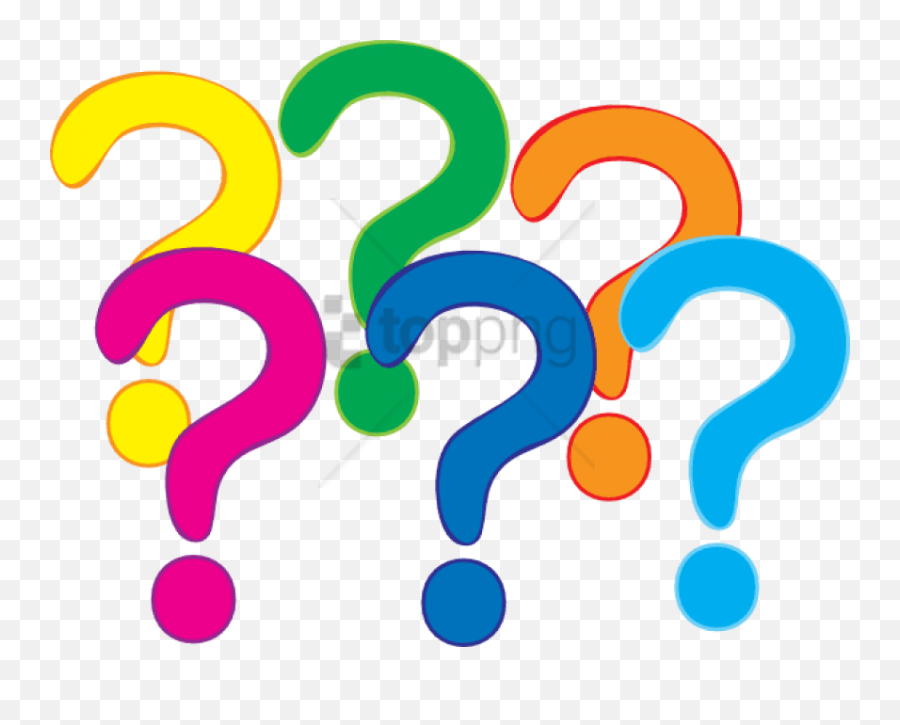 Cliparts About Questions Clipart - Question Marks Clip Art Png,Question Mark Emoji Png