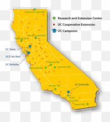 Our Culture - Agriculture And Natural Resources University University Of California Berkeley Location Map Png,California Map Png