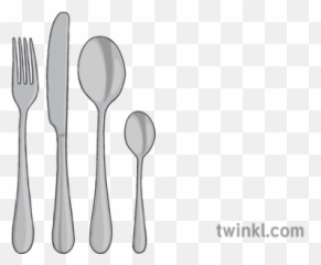 Cutlery Knife Fork Spoon Teaspoon Kitchen Ks1 Illustration - Egg png