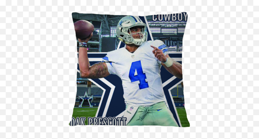 Download Dak Prescott Cool Pillow - Revolution Helmets Png,Dak Prescott Png