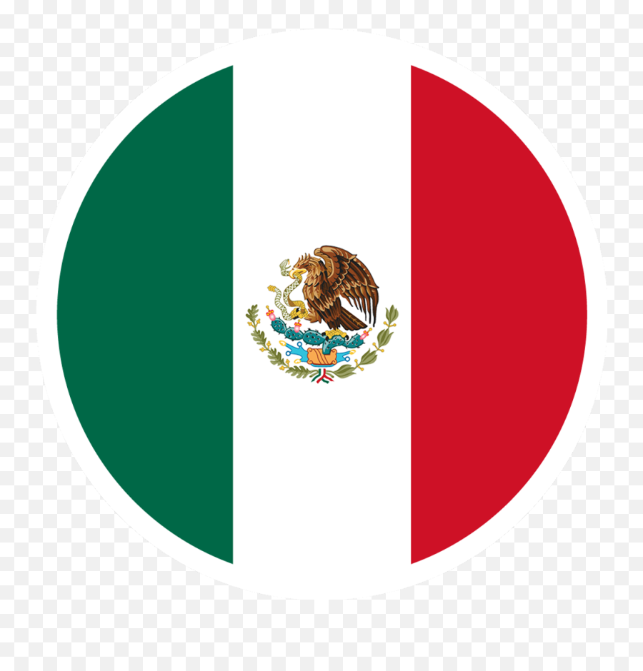 Logos De Futbol Soccer Mexicano 12000 - Mexico Flag Round Png,Mexico Soccer Team Logos
