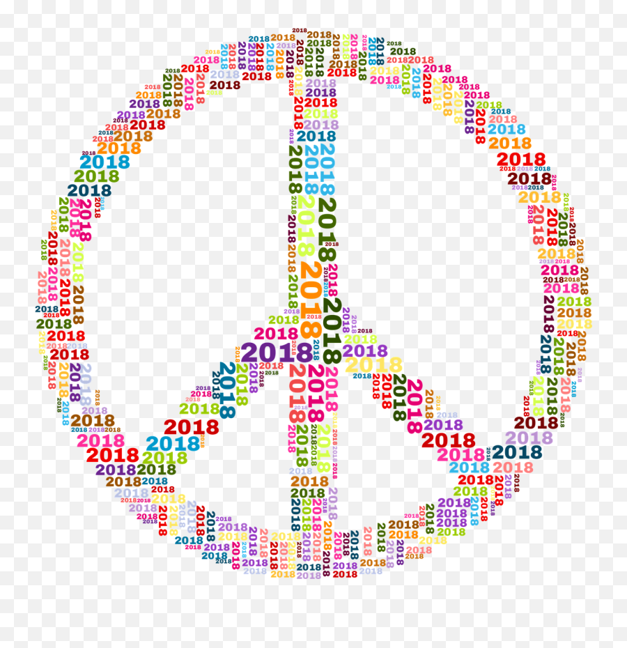 Calendar 2018 New - Free Vector Graphic On Pixabay Peace Symbols Png,2018 Calendar Png