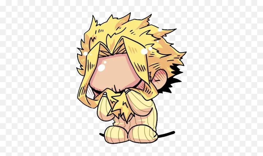 Telegram Sticker 79 From Collection My Hero Academia - My Hero Academia Baby All Might Png,Boku No Hero Academia Transparent