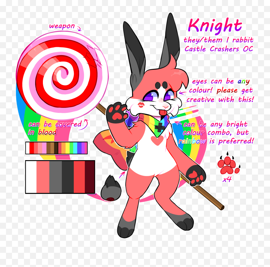 Knight By Papypaya - Fur Affinity Dot Net Castle Crashers Oc Png,Castle Crashers Png