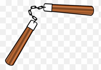 Nunchucks Clipart - Nunchaku Png,Nunchucks Png
