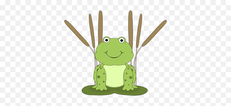 Frog - Frog On Lily Pad Clipart,Lily Pad Png