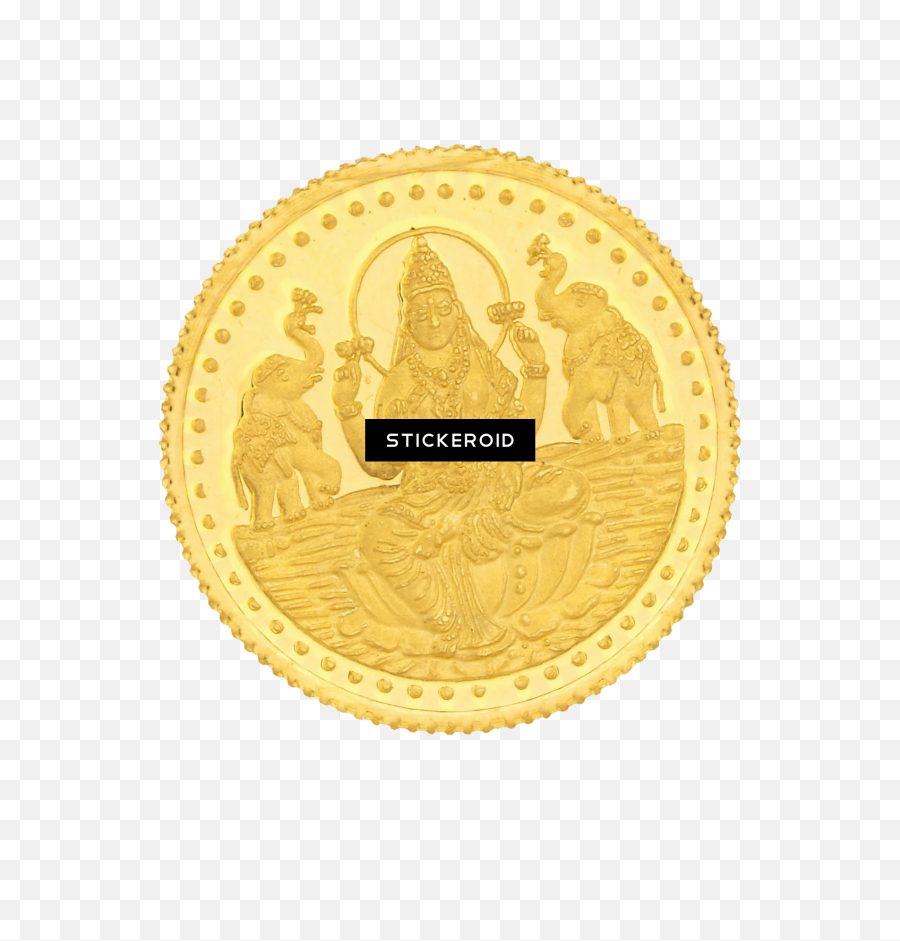 Download Lakshmi Gold Coin Coins - 50 Grams Gold Coin Png,Gold Coin Png