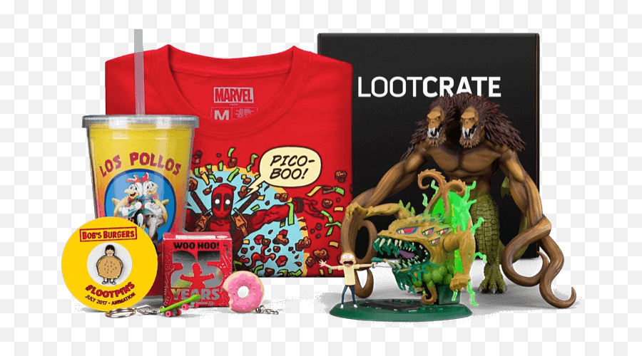 Loot Crate Subscriptions Shipping - Rick And Morty Loot Crate Png,Loot Crate Logo Png