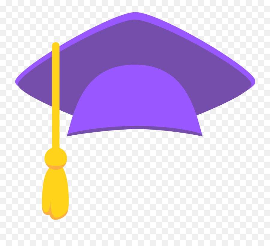 Graduation Vector Png - Sticker Transparent Graduation Purple Graduation Cap Png,Graduation Cap Vector Png