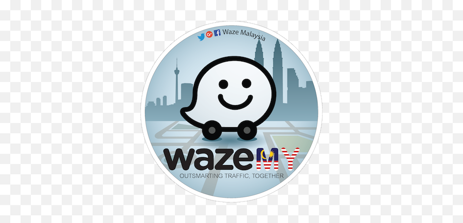 Waze Logo Png Image With No Background - Png Waze,Waze Logo