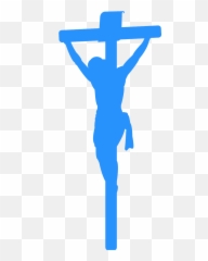 Jesus Christ Crucified Silhouette - En La Cruz Silueta png