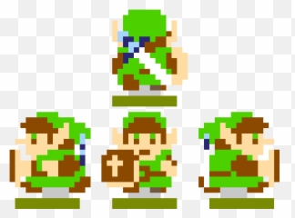 8 Bit Link Amiibo Pixel Art Maker - Fictional Character png