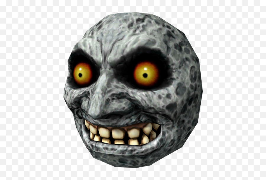 Majoras Mask 3d - Mask Moon Png,Majora's Mask Moon Png