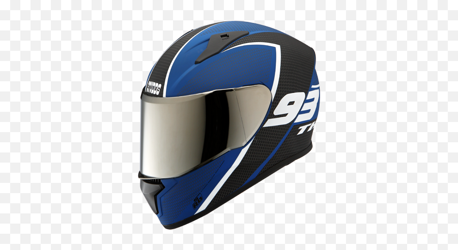 Studds Thunder D3 - Full Face Studds Helmet Png,Blue Icon Motorcycle Helmet