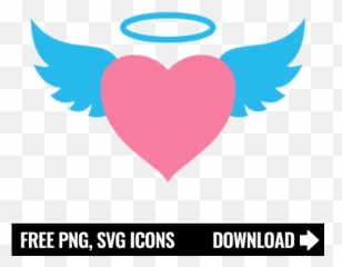 Free Flying Heart Icon Symbol - Youtube Aesthetic png