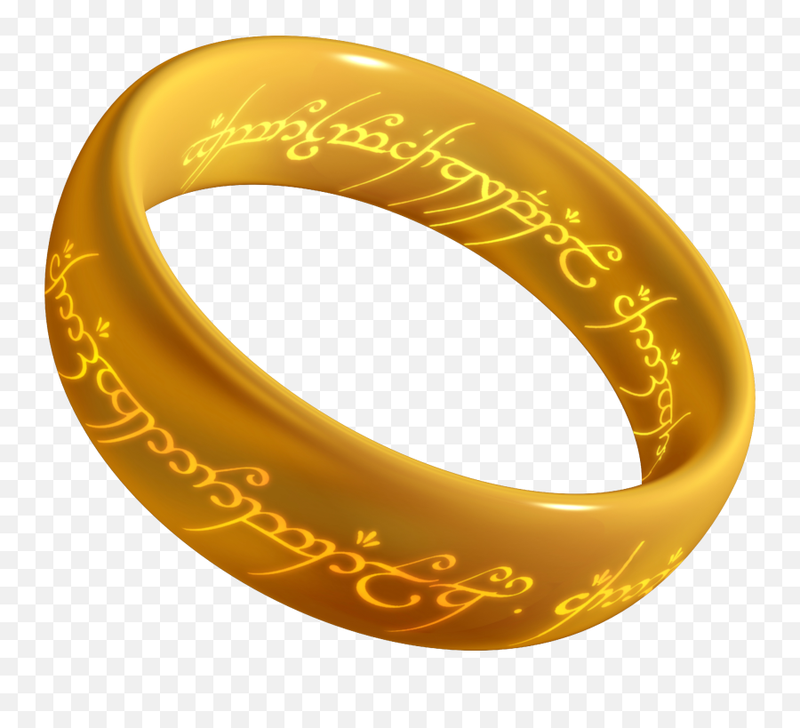 One Ring - Ring From Lord Of The Rings Png,Ring Transparent Background
