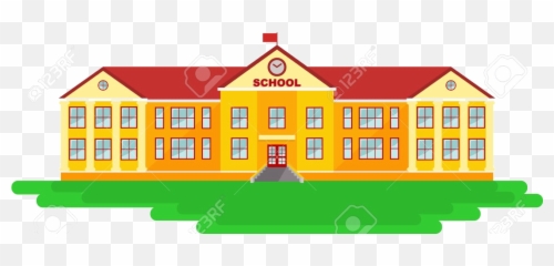 School Building Png - School Building Clipart Explore Transparent