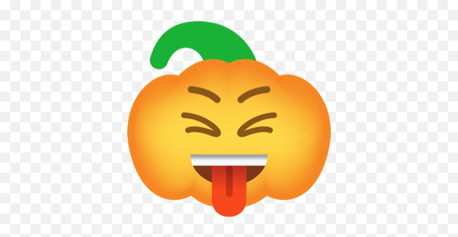 Pumpkin Halloween Emoji Sticker - Happy Png,Emoji Icon Halloween Costume