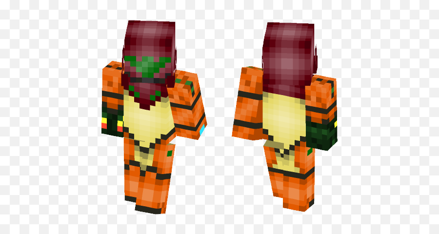 Download Samus Aran Minecraft Skin For Free Superminecraftskins - Tree Png,Samus Png