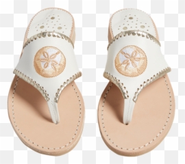 Embroidered Sand Dollar Sandal - Open Toe Png,Sand Dollar Icon