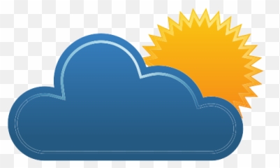 Cloud Sunny Weather Free Icon Of - Vector World Environment Day Logo Png