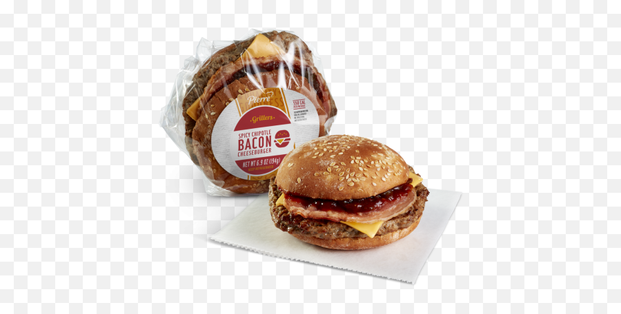 Pierre Jumbo Chipotle Barbecue Bacon Cheeseburger 686 Oz - Pierre Bacon Cheeseburger Png,Chipotle Icon