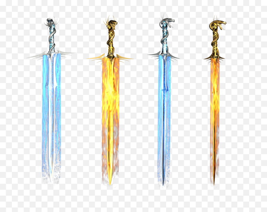 Sword Png Transparent - Transparent Fire Sword Png,Sword Transparent