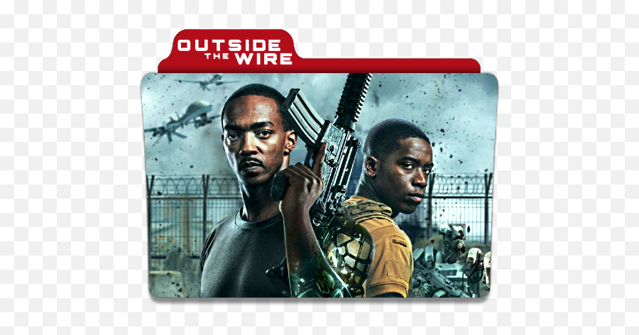 Outside The Wire Movie Folder Icon - Designbust Outside The Wire Netflix Poster Png,Bluray Icon Png